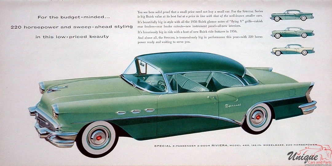 1956 Buick Brochure Page 21